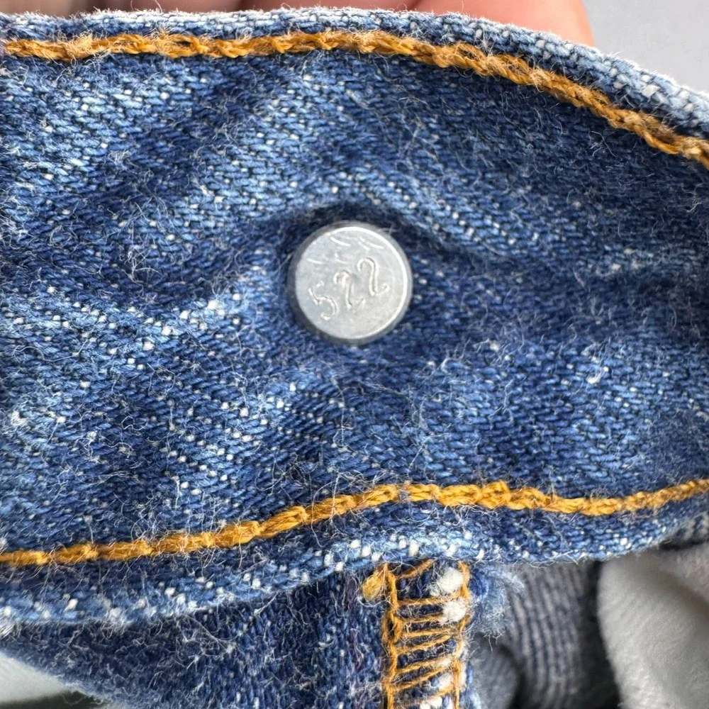Vintage Levis Jeans Mens 31x32 (Fits‎ 29x31) 501 Dark Fuzzy 80s Made in USA